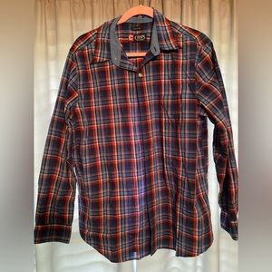 Chaps plaid button up